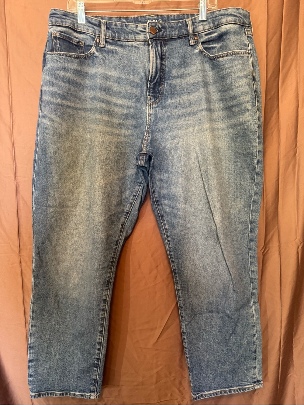 a.n.a Women's Light Blue Boyfriend Jeans
